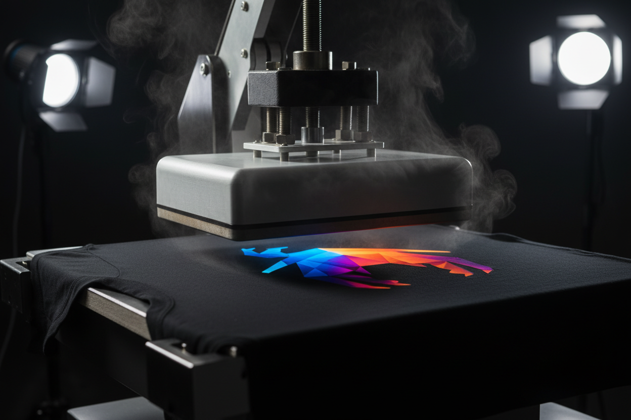 DTF printing custom apparel Brooksville FL — heat press transfer at Prints by Beco Studio Azul