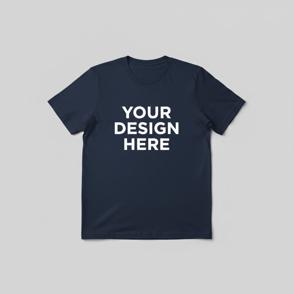 Custom Classic T Mockup - Readable
