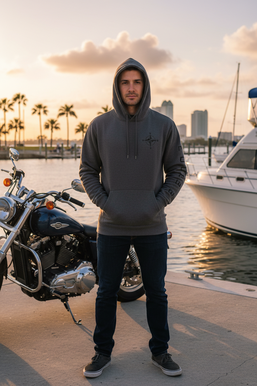 Custom Hoodie - Post-Ride Lifestyle