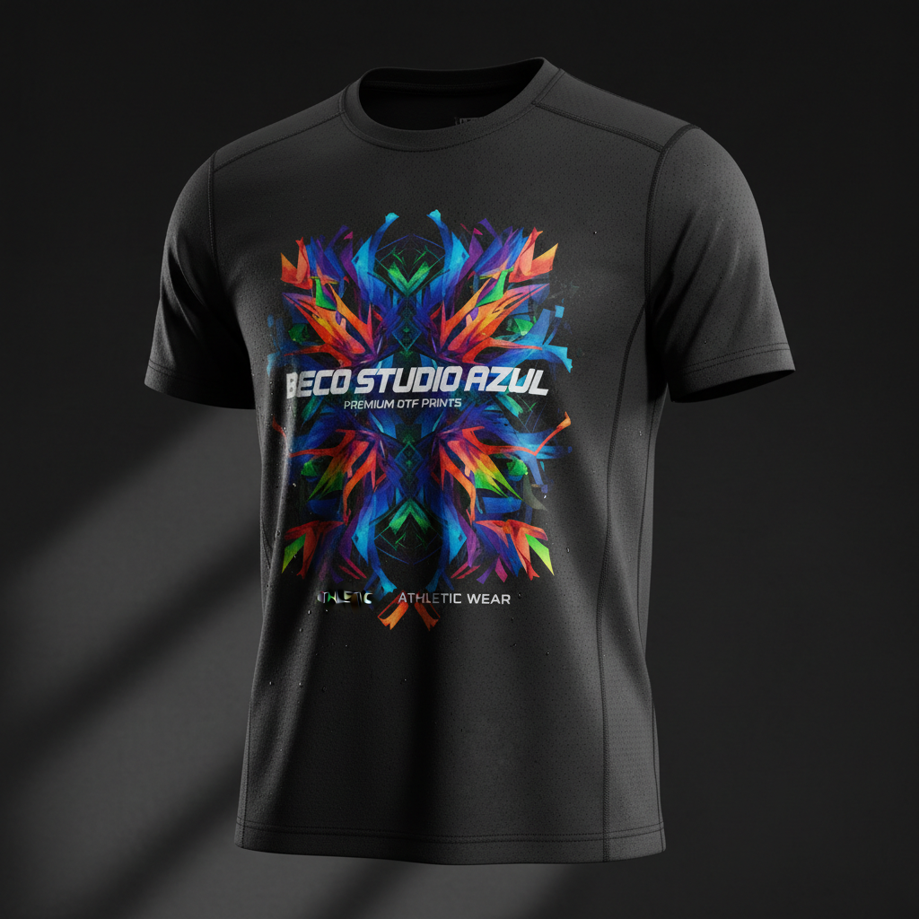 Custom Performance Tee — Ghost Mannequin Hero