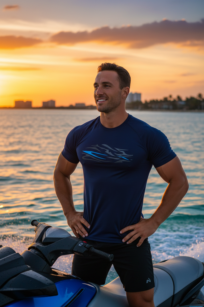 Custom Performance Tee - Jet Ski Lifestyle