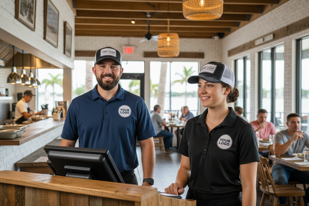 Custom Uniforms - Restaurant Team with Your Logo