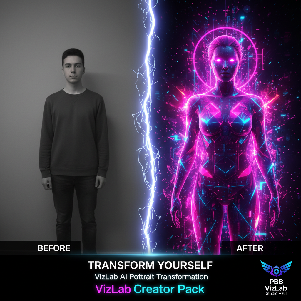 VizLab Creator Pack — Before & After Transformation