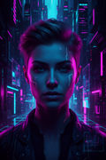 VizLab Style — Cyber-Neon