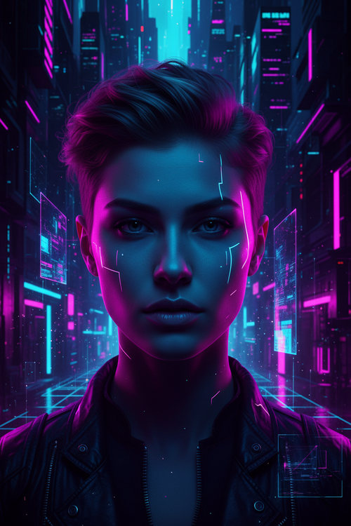 VizLab Style — Cyber-Neon