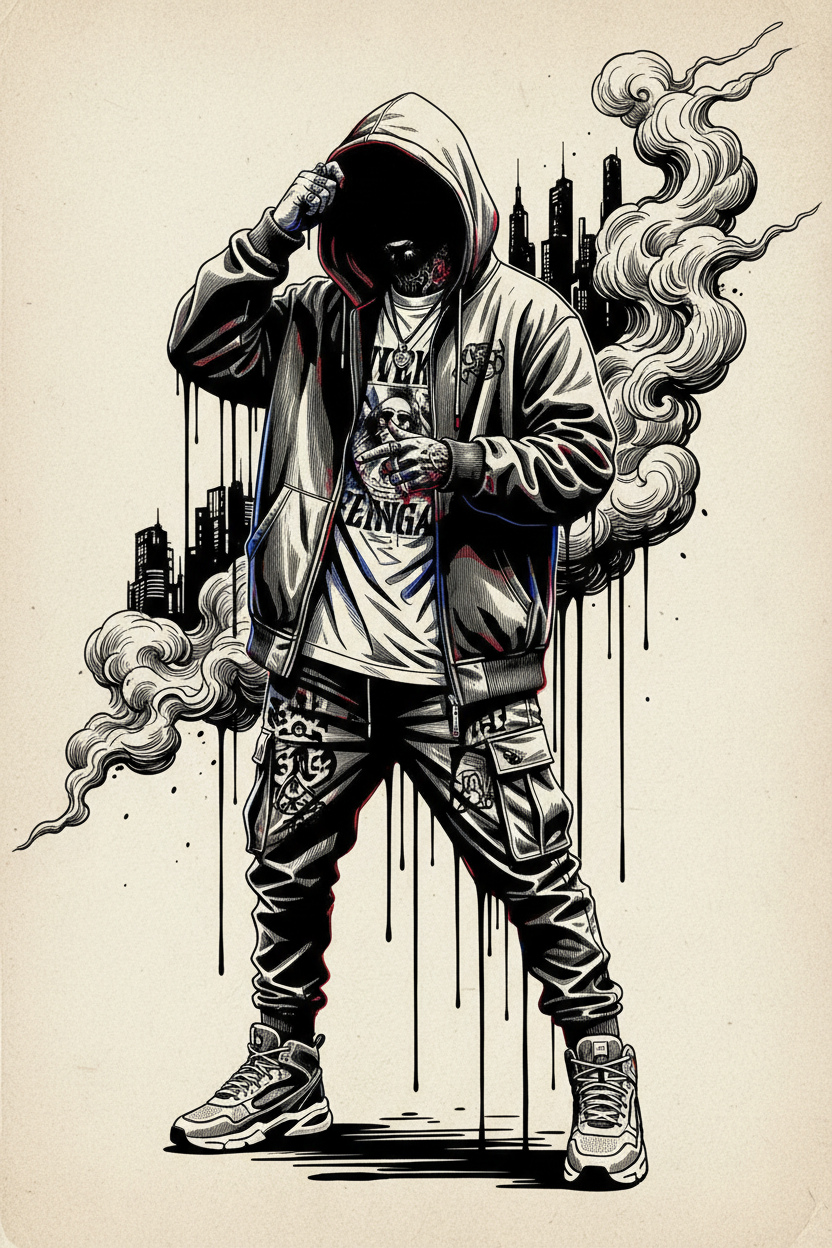 VizLab Style — Ink-Drip